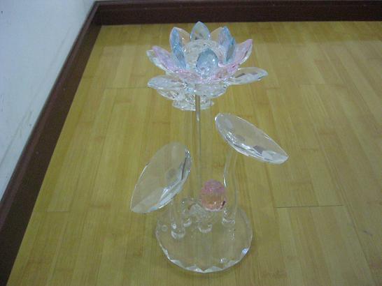 Crystal Table Decorations Lotus Flower (JDH-028)