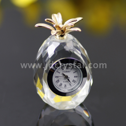 Small Crystal Table Clock Gifts