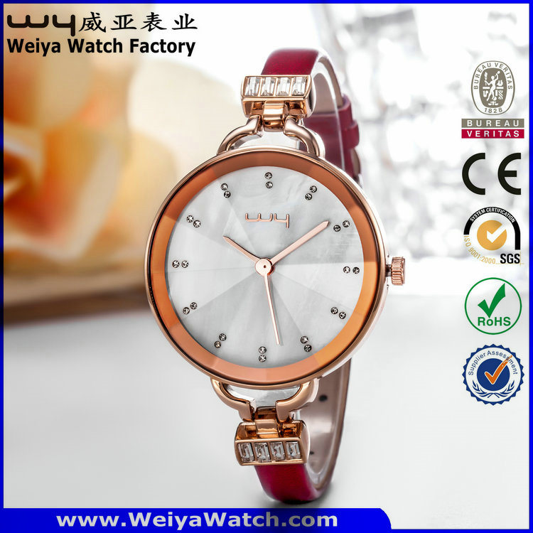 ODM Fashion Watch Quartz Ladies Wrist Watches (Wy-068C)