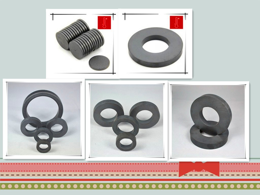 Y25 Strong Ring Ferrite Magnets for Motors