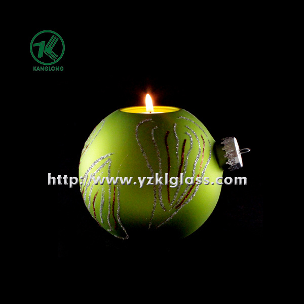 Single Color Glass Candle Cup by SGS (KL140228-18C)
