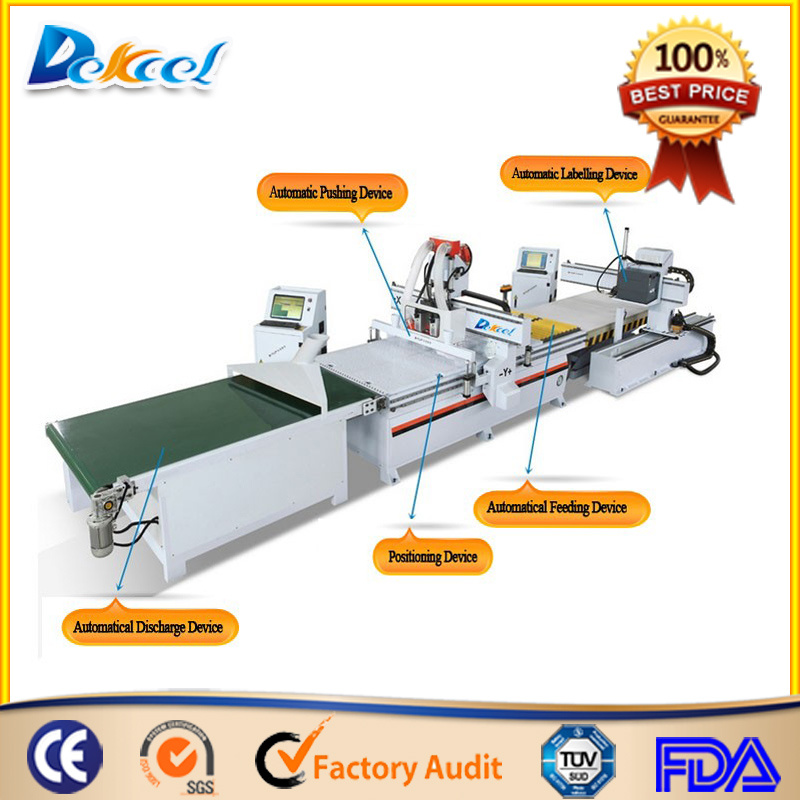 Furniture Production Line CNC Panel Cutting Wood Router