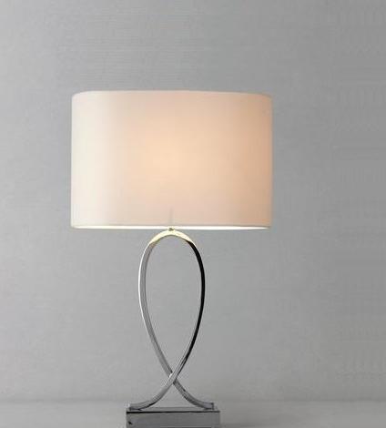 Modern Metal Table Lamp (WHT-604)