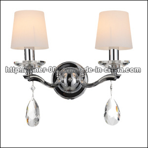 Home Crystal Wall Lamp / Hotel Sconce Lamp Lighting