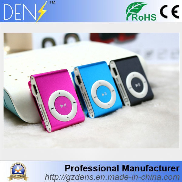 TF Card Function MP3 Music Colorful Mini Clip MP3 Player