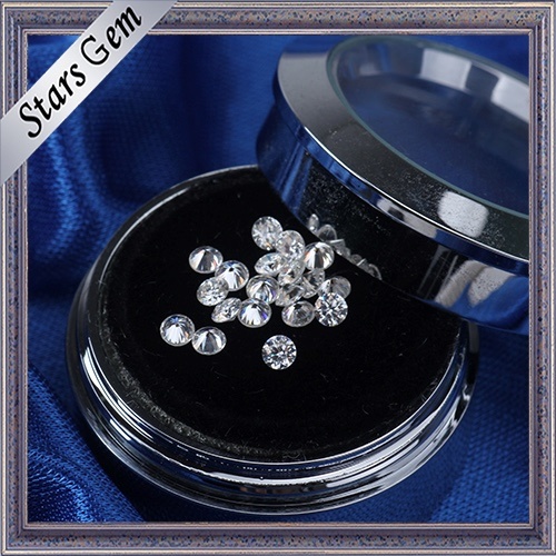 Various Size Pure White Gh Color Synthetic Moissanite Diamond for Rings