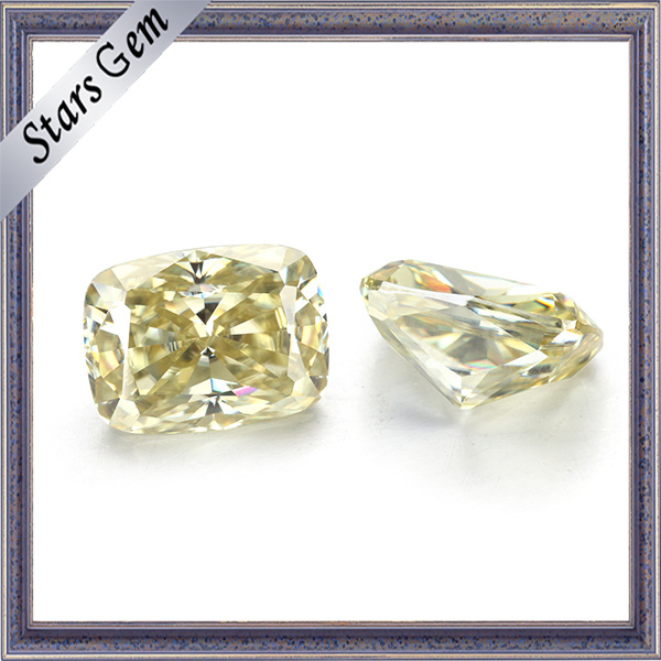 Colorful Moissanite Light Yellow Vs for Fashion Jewelry