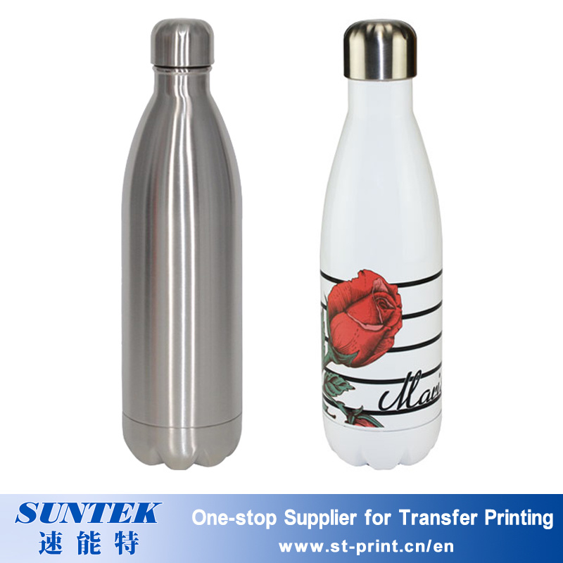Double-Wall Vacuum Stainless Steel Sports Water Thermos Coke Bottle