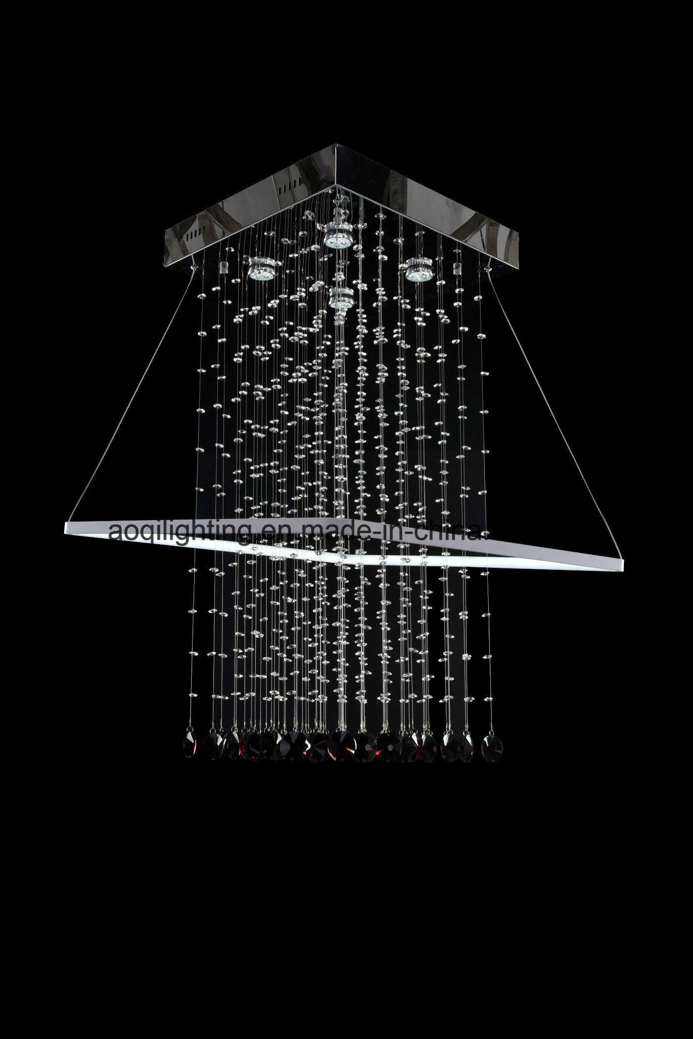 High Range Crystal and Acrylic Combination Decorative ceiling Light