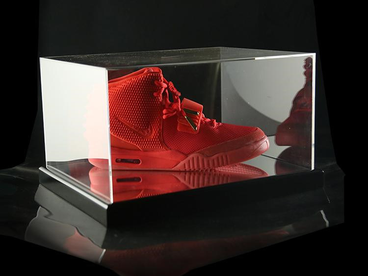 Crystal Clear Acrylic Sneaker Shoe Display Box