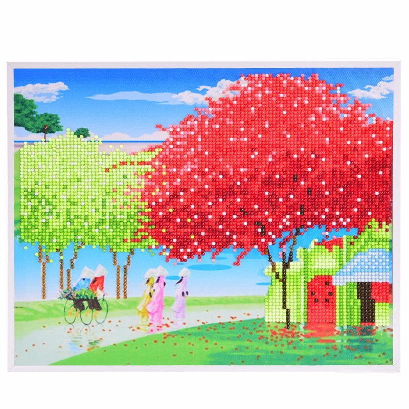 Factory Direct Wholesale Children DIY Crystal Oil Painting Photo Frame FK-112