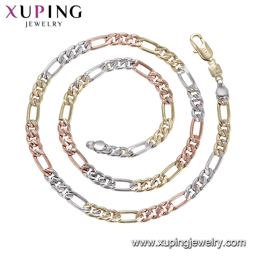 44737 Fashion Elegant Gold-Plated CZ Jewelry Necklace