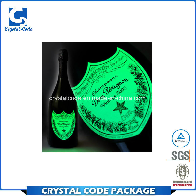 Waterproof PVC Fluorescent Glow in Dark Label Sticker