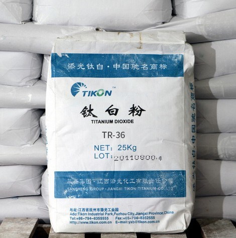 Tikon Tr-36 Plastic Use Rutile Grade Titanium Dioxide/TiO2