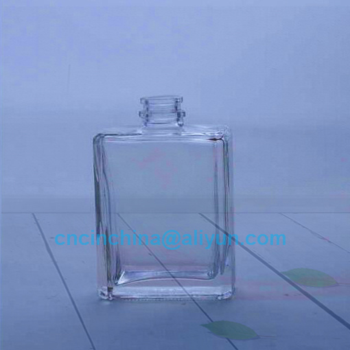 Square Empty Perfume Glass Bottle 100ml
