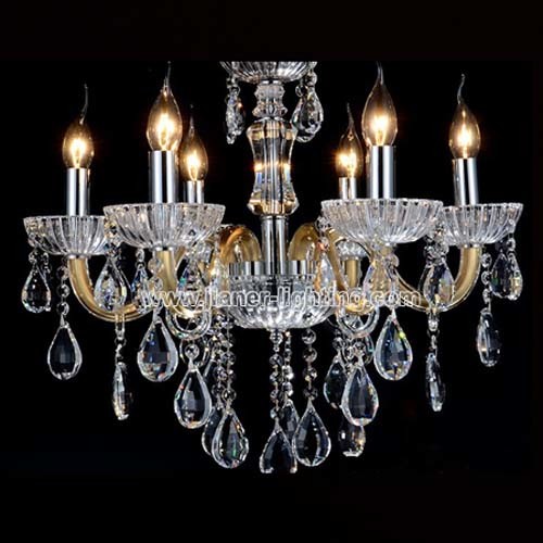 Design Europe Crystal Chandelier Pendant Lighting Without Shades