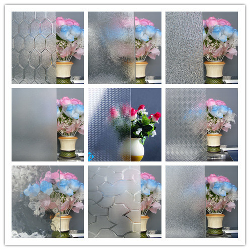 3-6mm Rolled /Textured /Figured /Patterned Glass with Bamboo, Flora, Mistlite etc. Pattern