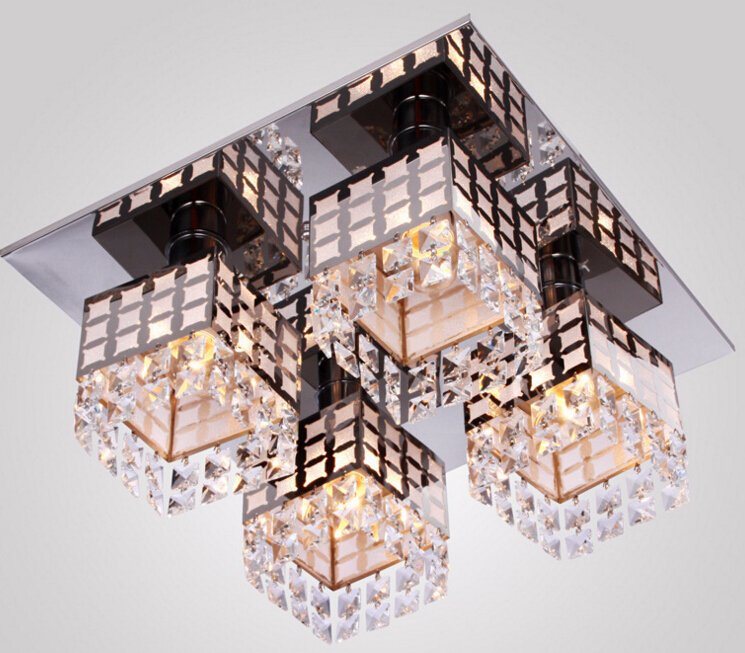 Modern LED Crystal Ceiling Lamp for Decorate and Villa