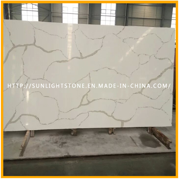 Calacatta/Carrara White Quartz Stone, Carrara Quartz Countertop