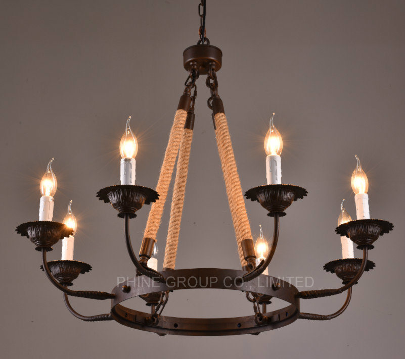 Classical Hotel Project Candle Bar Chandelier for Home or Hotel