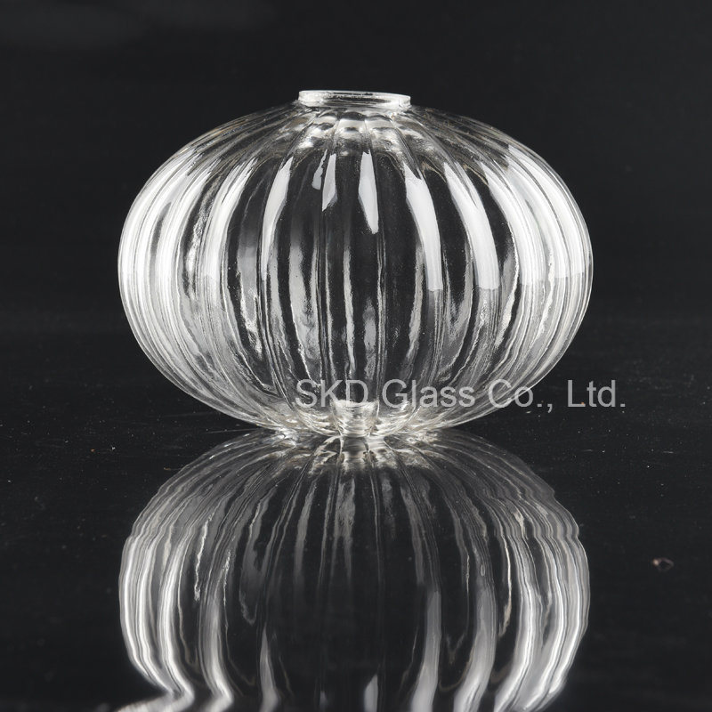 Blown Glass Stripe Ball for Pendants G005