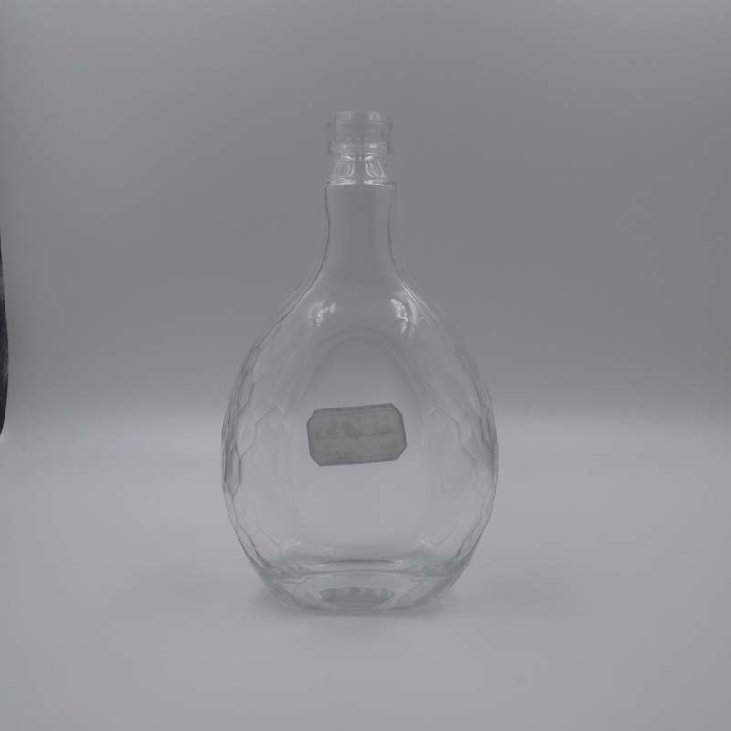 500ml Vodka Wine Glass Bottle, Brandy Glass Decanter