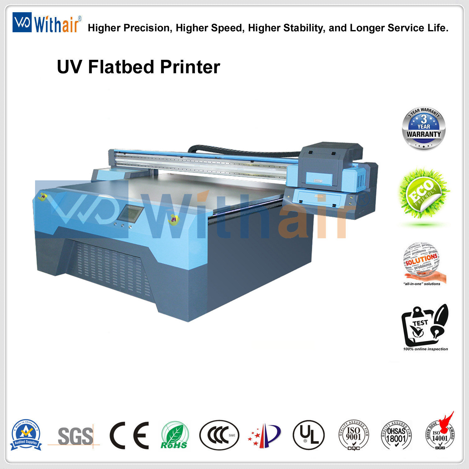 UV Automatic Flatbed Printer