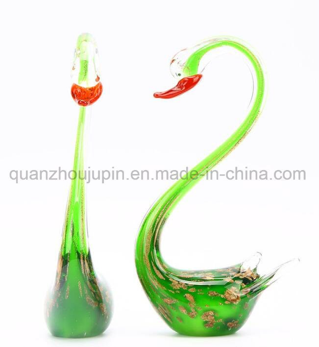 OEM Hot Sale Crystal Creative Decorative Swan Craft
