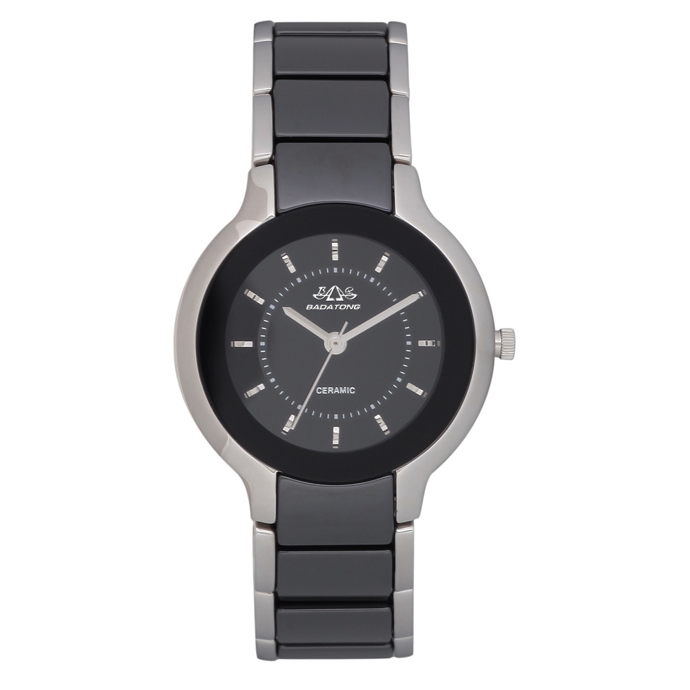 OEM Hot Selling Quartz Watch Slim Case Wrist Watch for Men and Women Ceramic