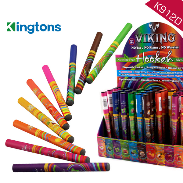 Best Seller Kingtons K912D 500-600 Puffs Ehookah/Eshisha Pen with Private Label in Stock!
