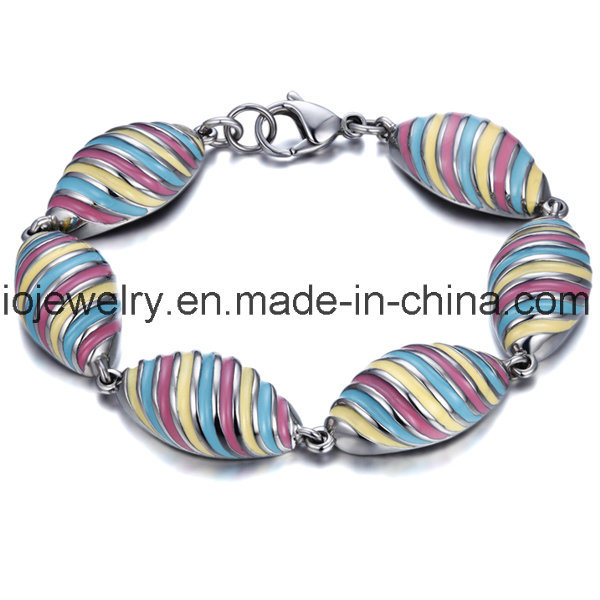 Enamel Shell Bracelet for Girls