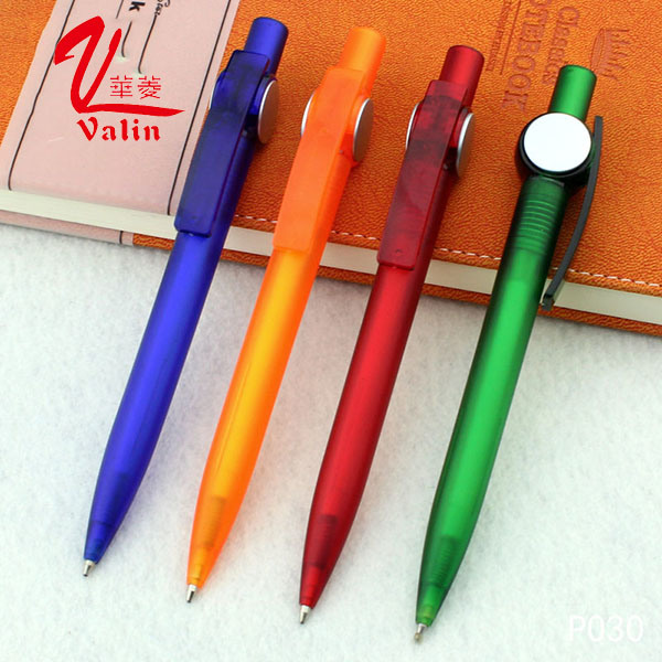 Unique Style Plastic Clik Pen Christmas Gift Plastic Pen on Sell