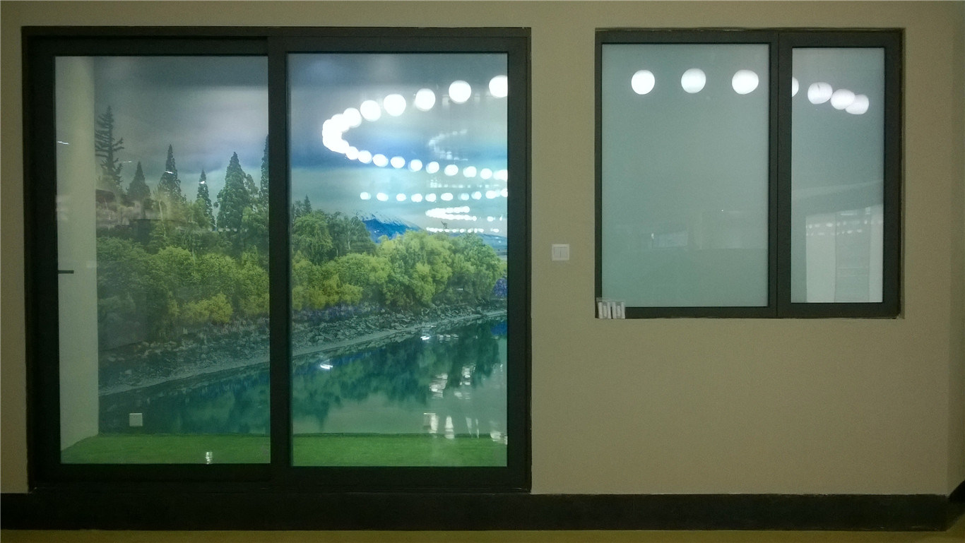 45V Low Working Voltage Self-Adhesive Pdlc Switchable Smart Glass