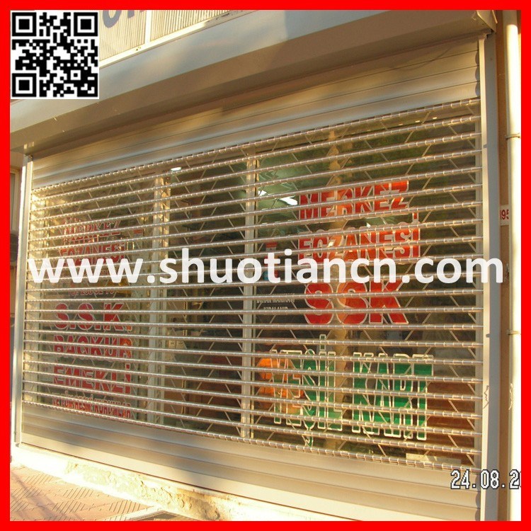 Transparent Polycarbonate Crystal Rolling Shutter Door (ST-001)