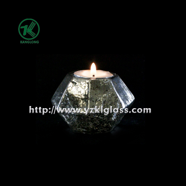 Single Color Glass Candle Cup (KL130915-44)