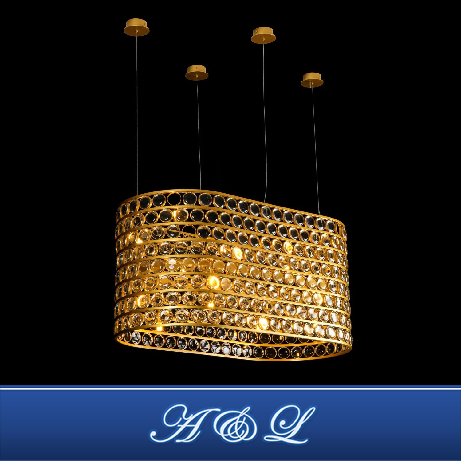 Entry Lux Crystal Chandelier Pendant Lamp for Hotel Project Lighting with UL Ce Cert