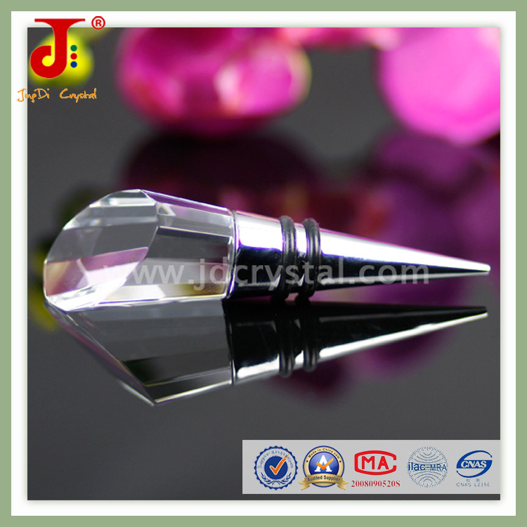 Crystal Wine Stopper for Wedding Gifts (JD-WS-406)