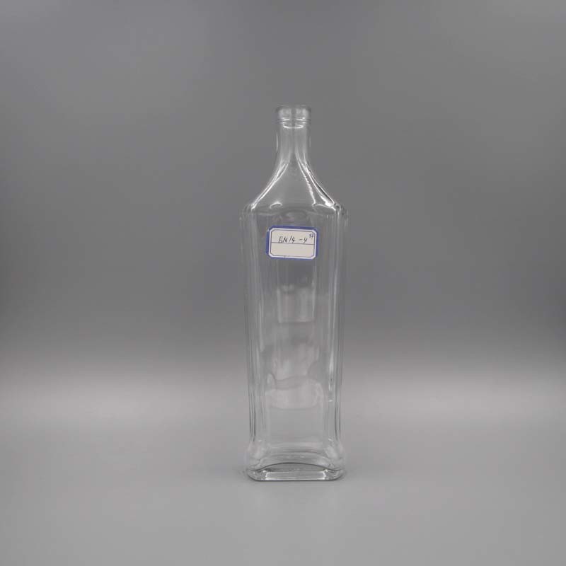 Manufacture Drinking Alchohol Glass Vessel, Spirits Beverage Bottle