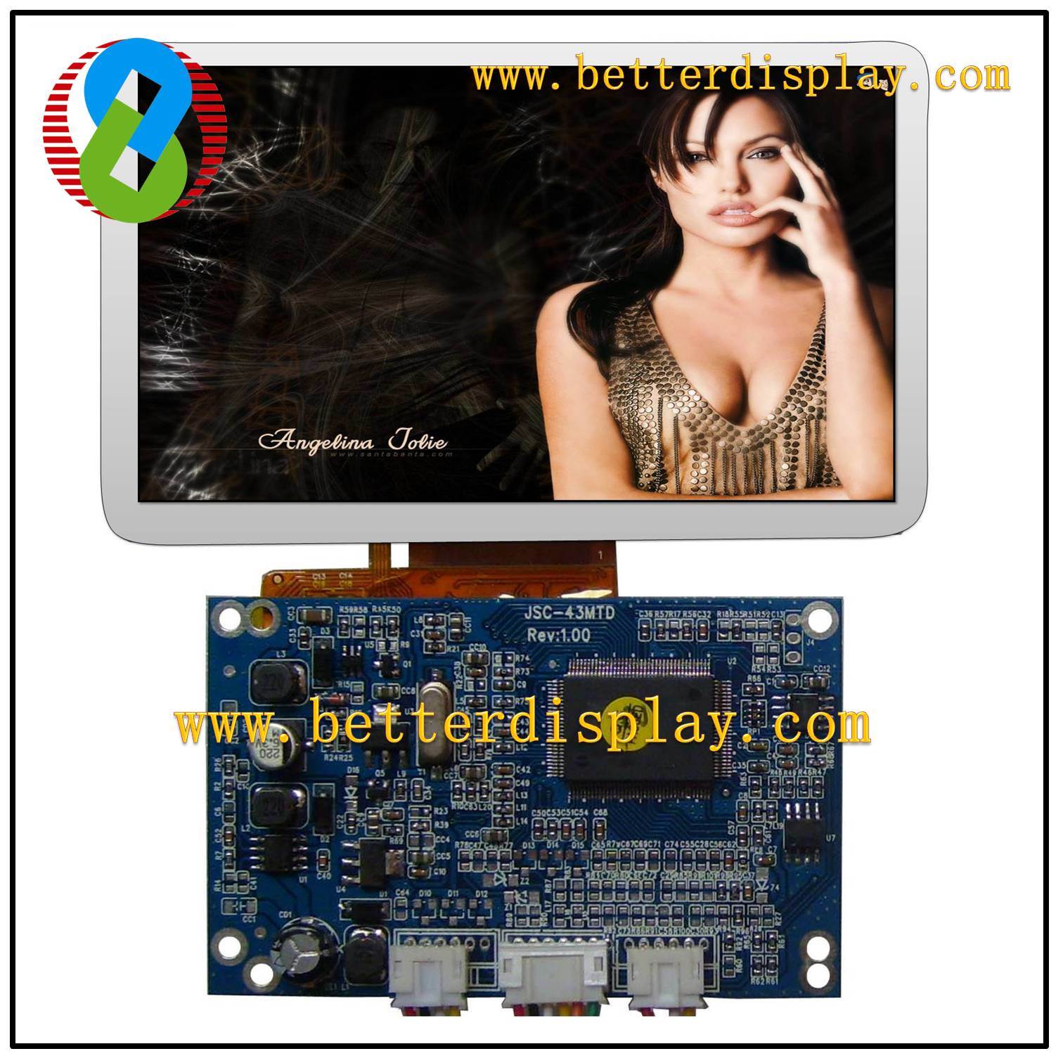 Better 1.44 to 4.3 Inch TFT Touch LCD Panel