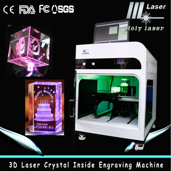 Economic 2d 3D Laser Crystal Subsurface Engraving Machine (HSGP-2KC)