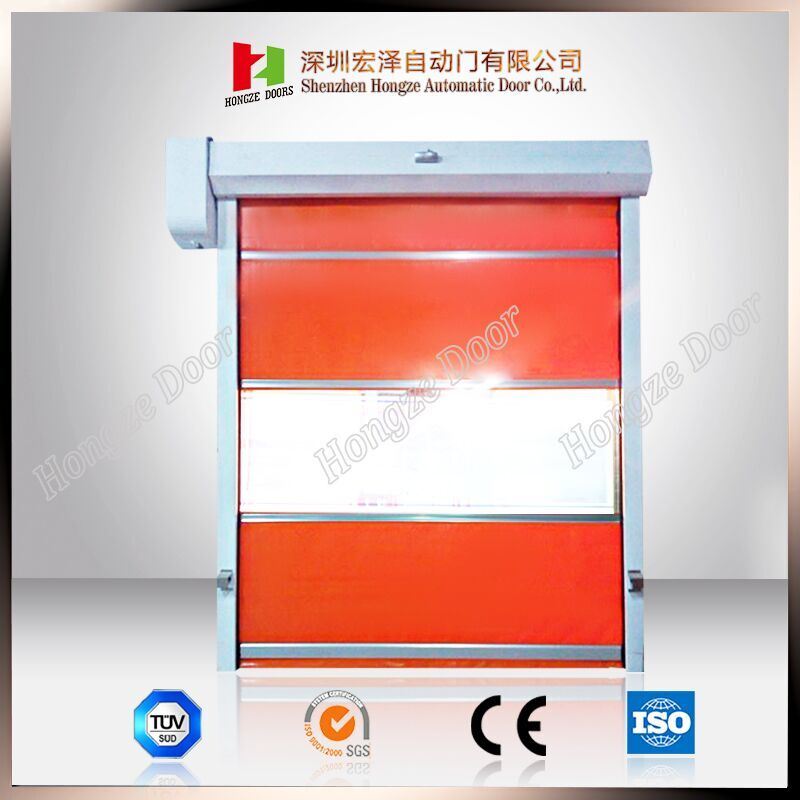 Automatic Industrial High Speed PVC Door Made in China (Hz080)