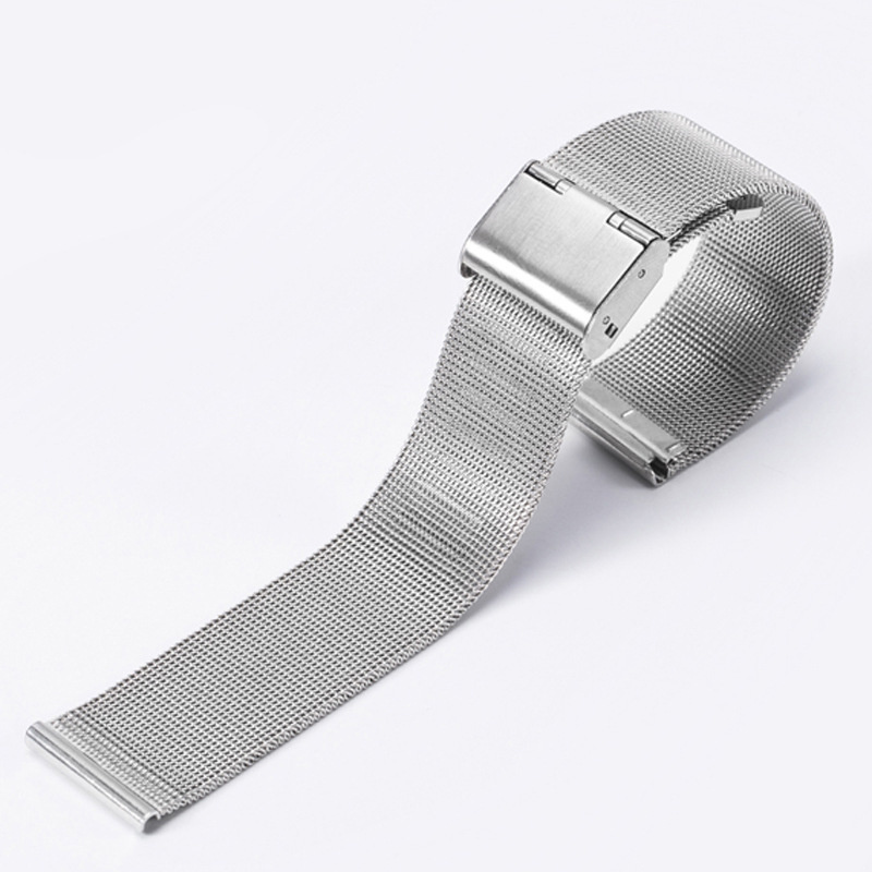 Timesea Watch Manufacture Milanese Watch Band 0.4 Mesh Wristwatch Band 304 Stainless Steel Watch Band