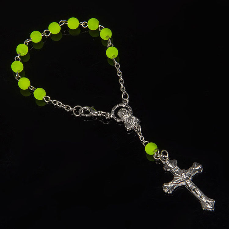 Wholesale Acrylic Decade Rosary, Religious Beads (IO-ce091)