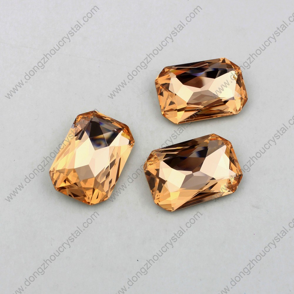 Jewelry Making Loose Stone Dz-3008 High Quality Point Back Crystal Fancy Stone