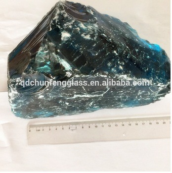 Qingdao Large Blue Glass Stones