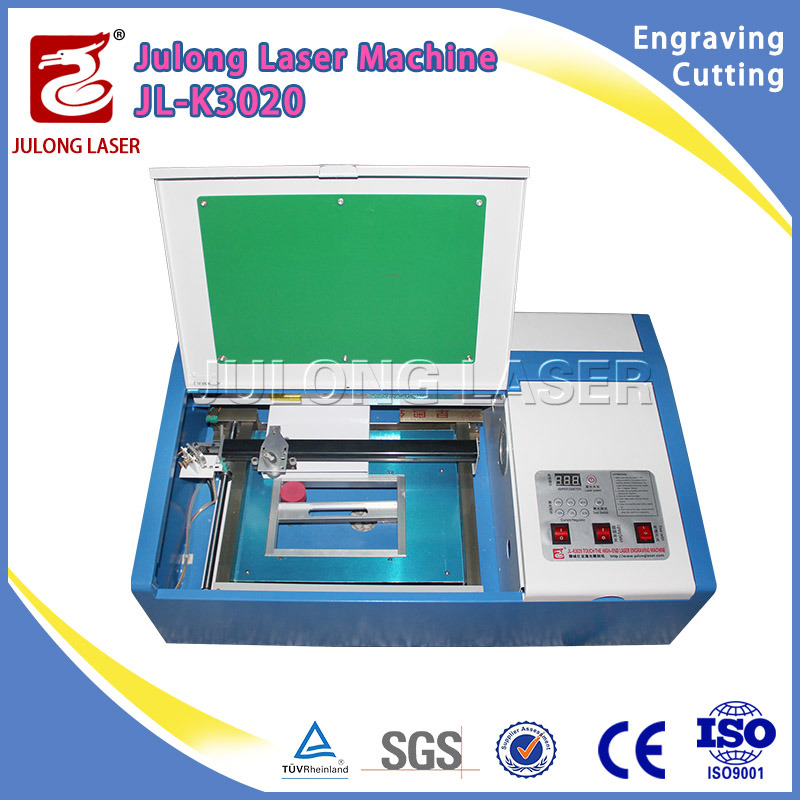 Julong CO2 Portable Laser Engraving Machine for Glass