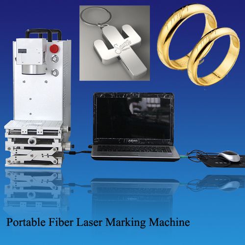YAG Laser, Metal Fiber Laser Marking Machine for Blade