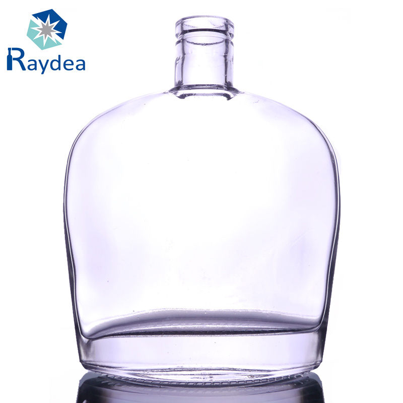 Transparent Glass Bottle for 700ml Vsop