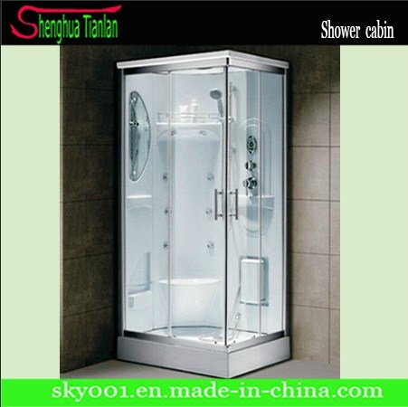 Corner Low Tray Square Frosted Glass Modular Shower (TL-8812)