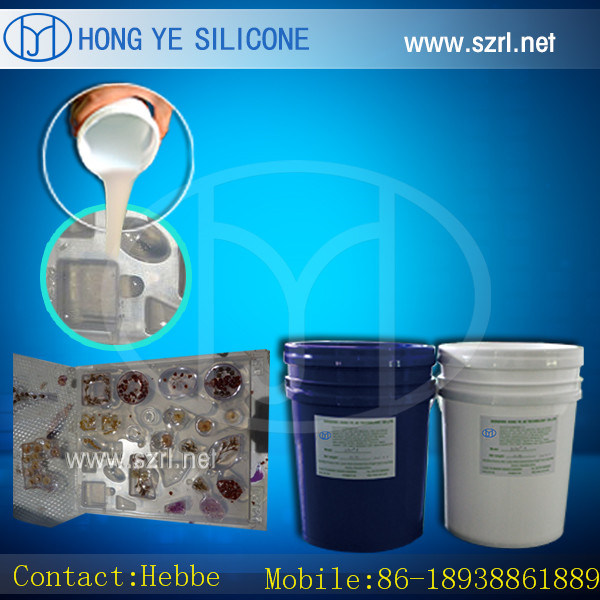 Injection Liquid Silicone Rubber for Artificial Resin Jewelry Mold Making